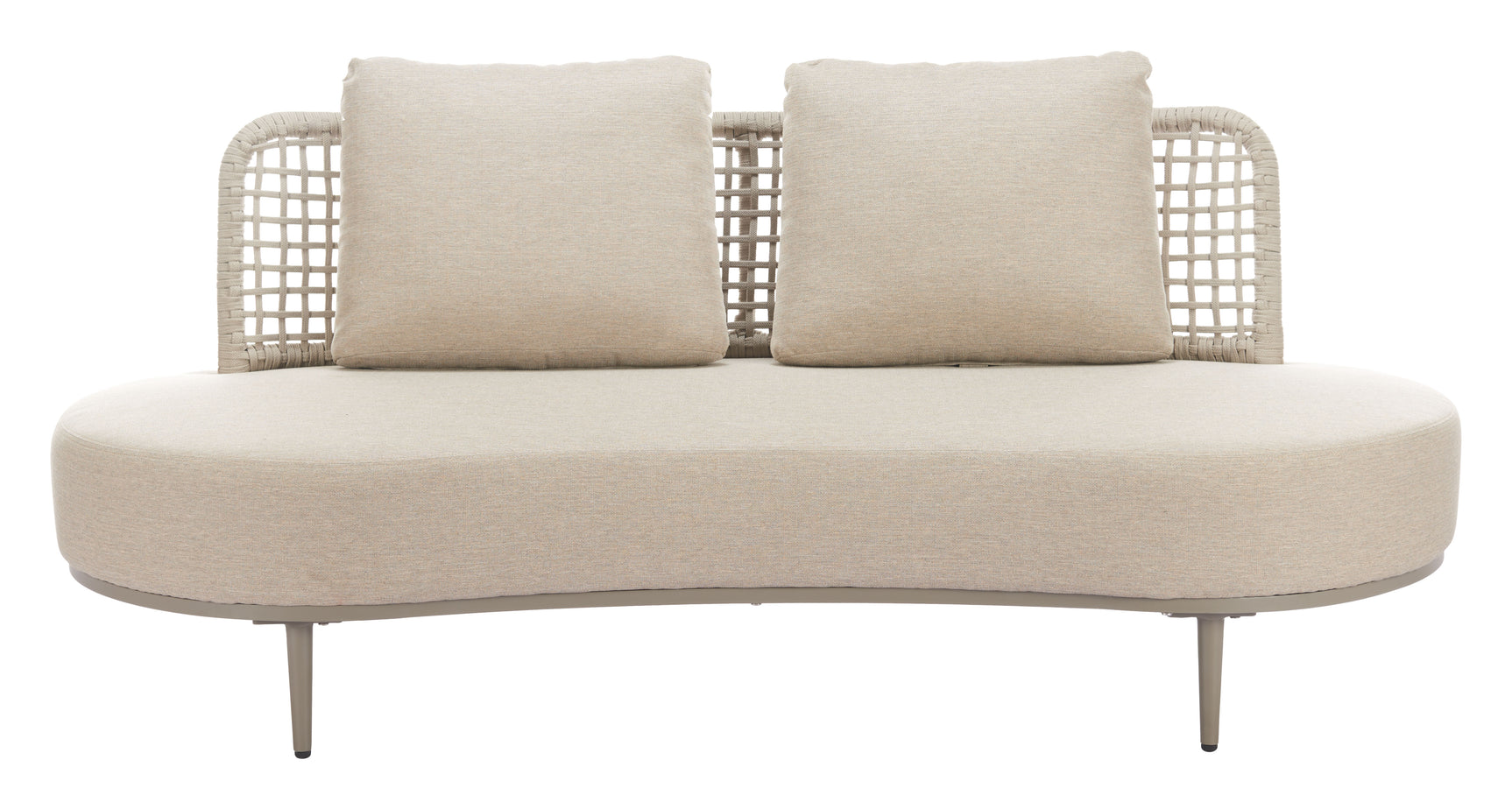 Ruhe Beige Sofa - Ornate Home