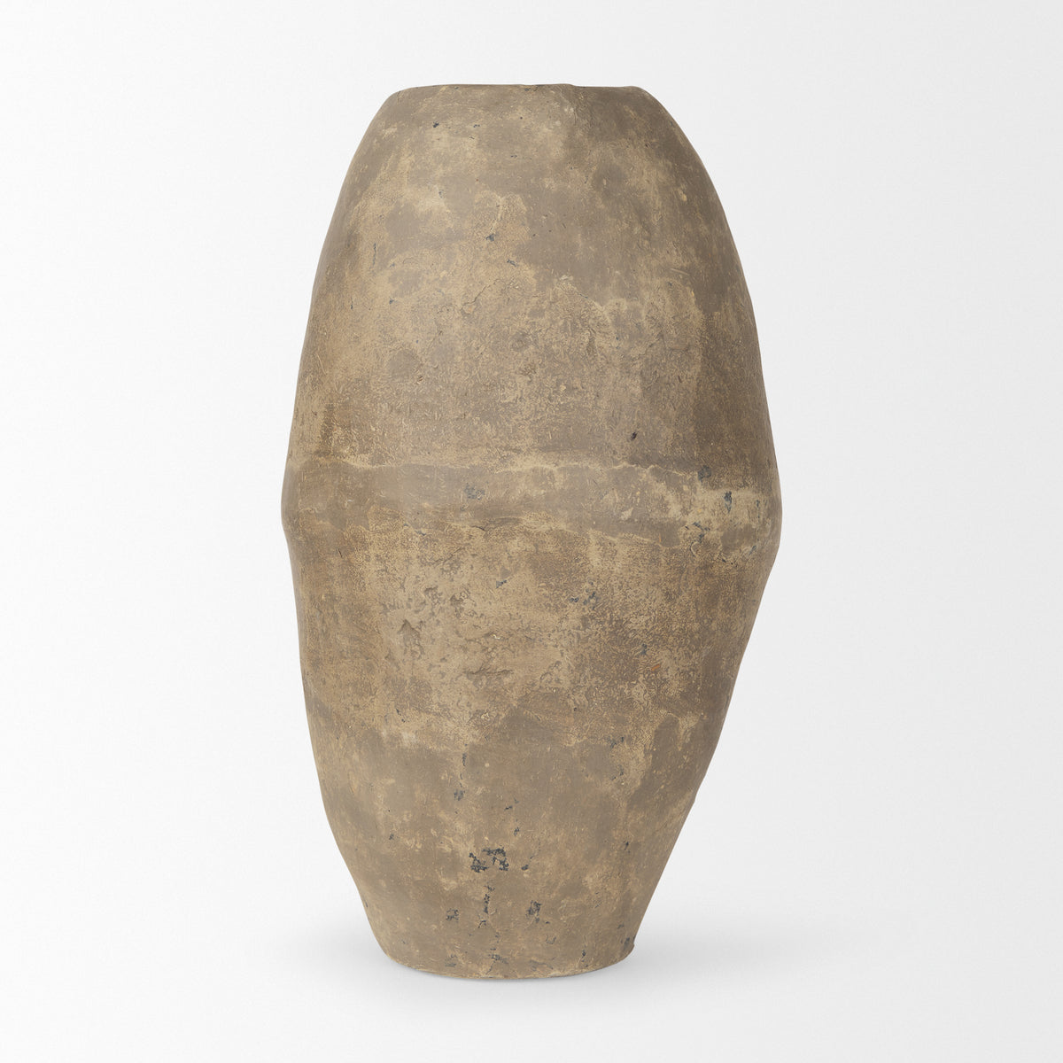 Rundal Gray Large Paper Mache Vase