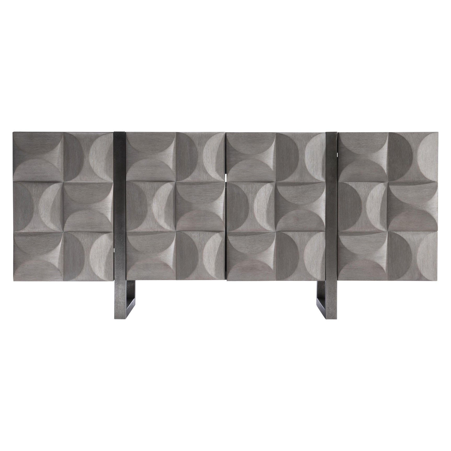 Rune Graphite/Bluff Entertainment Credenza - Ornate Home