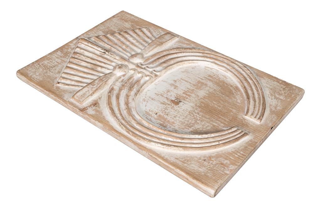 Rupert Natural Carved Panel - Ornate Home