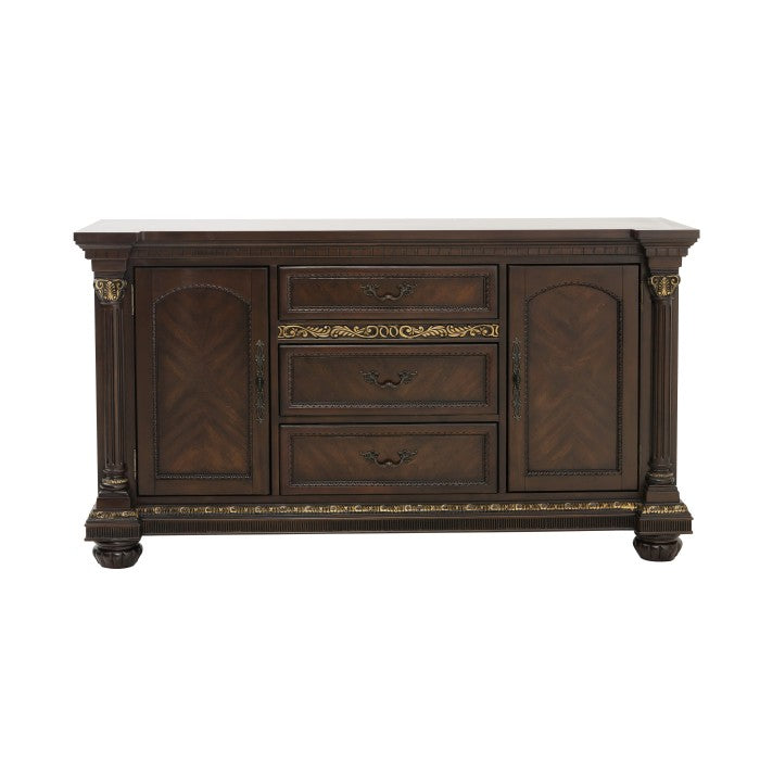 Russian Hill Warm Cherry Buffet - Ornate Home