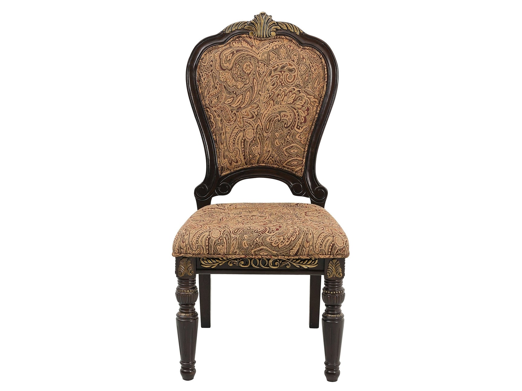 Russian Hill Warm Cherry Side Chair (Set of 2) - Ornate Home