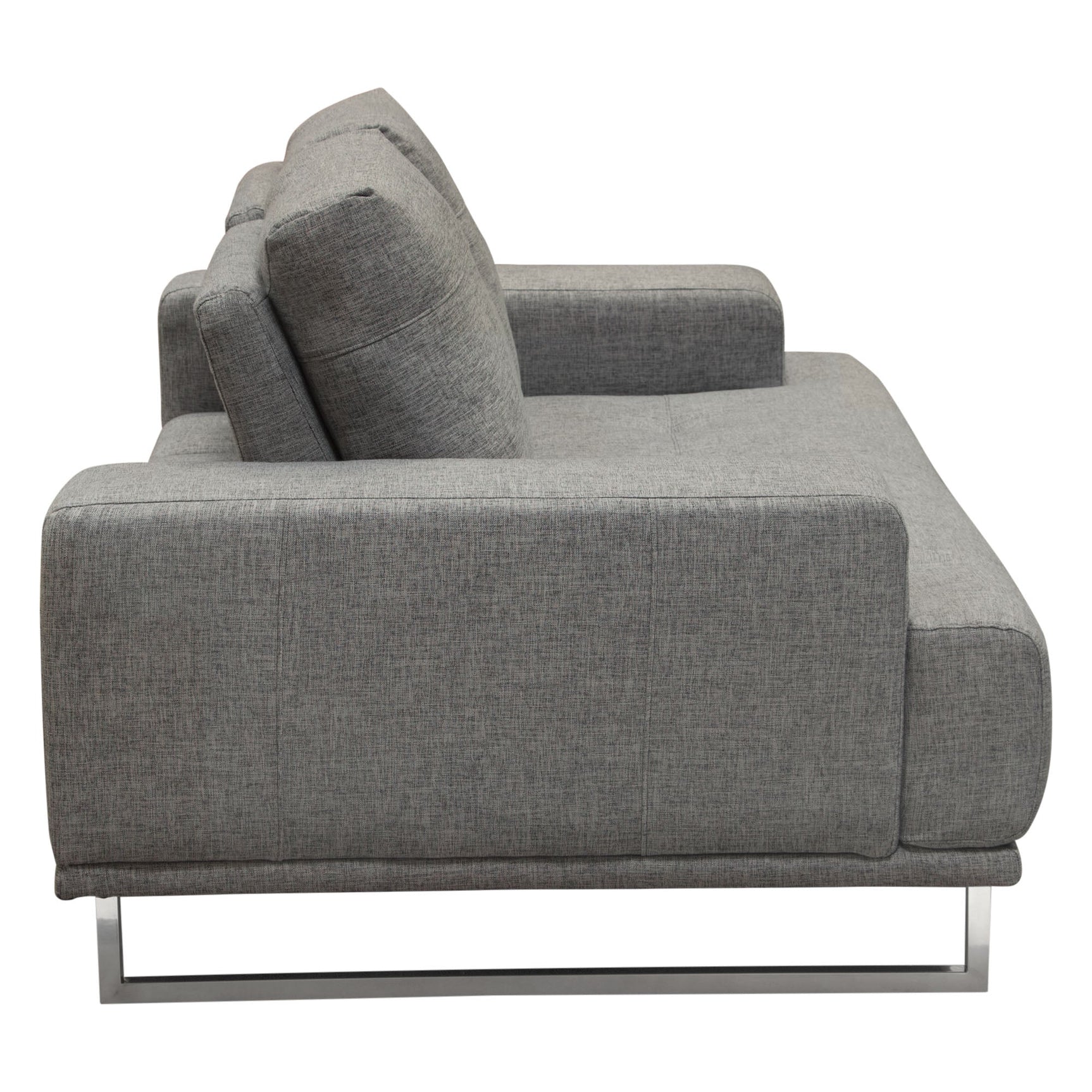 Russo Grey Loveseat - Ornate Home