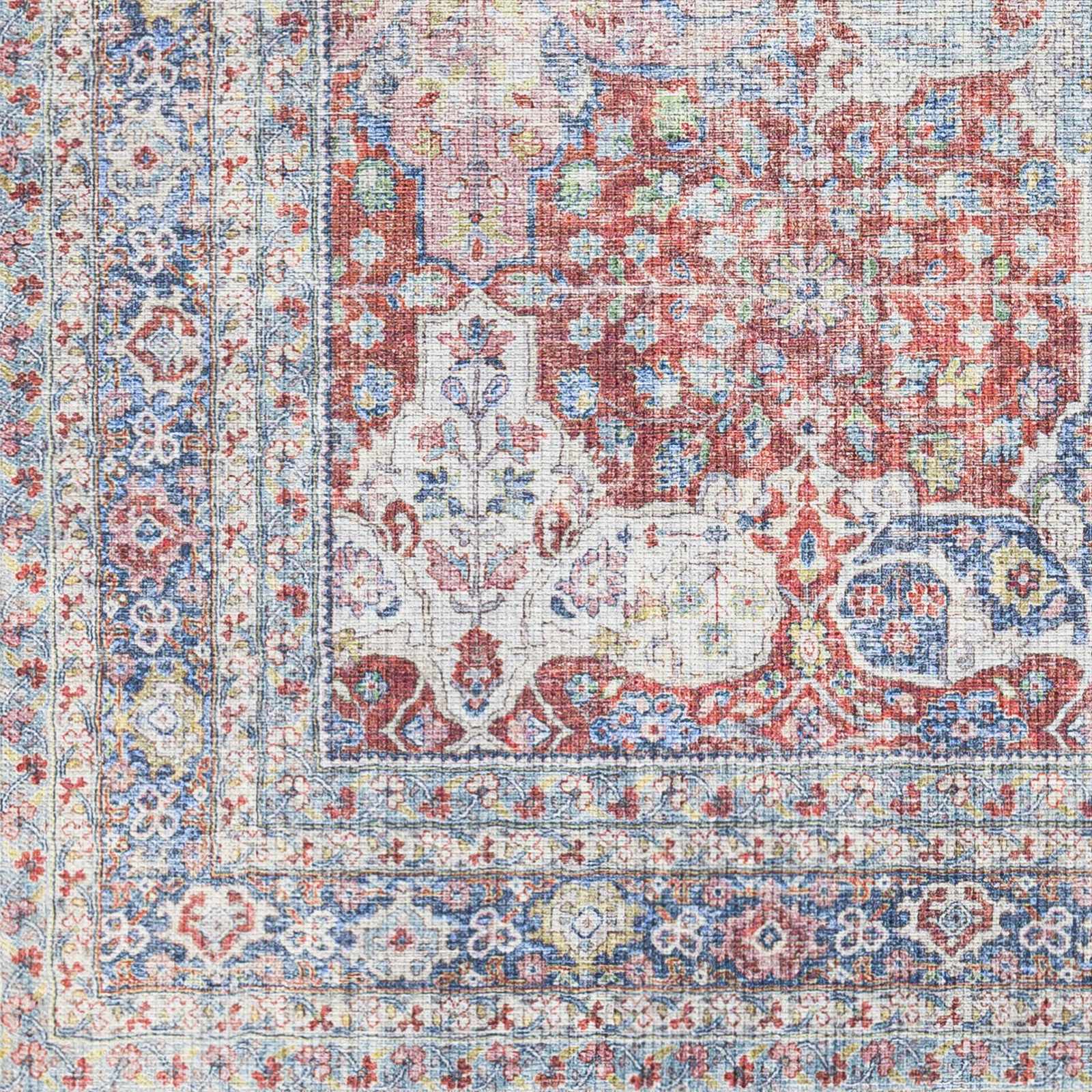 Rust Goma Vintage Area Rug - Clearance - Ornate Home