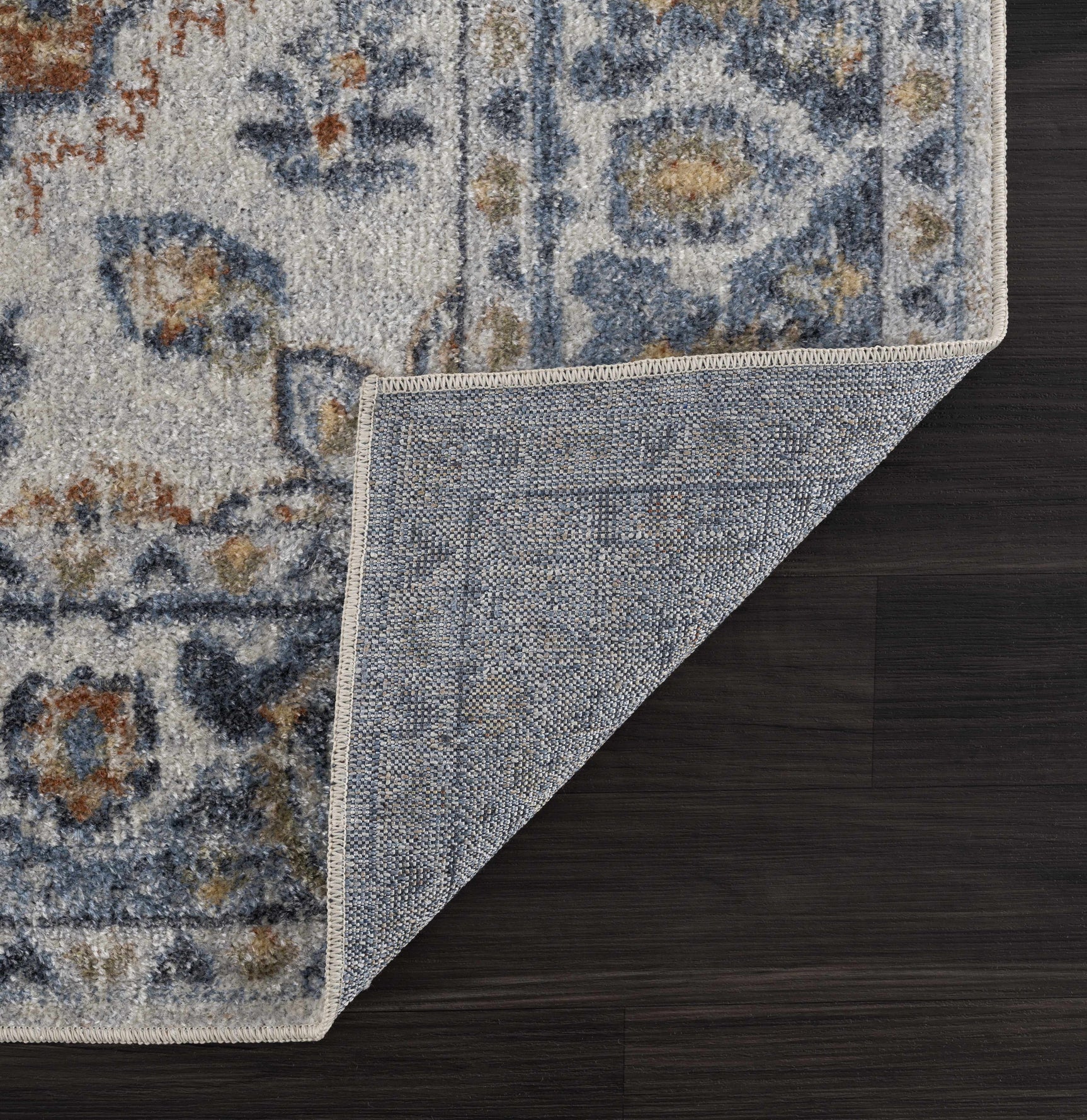 Rust Hiti Washable area rug - Clearance - Ornate Home
