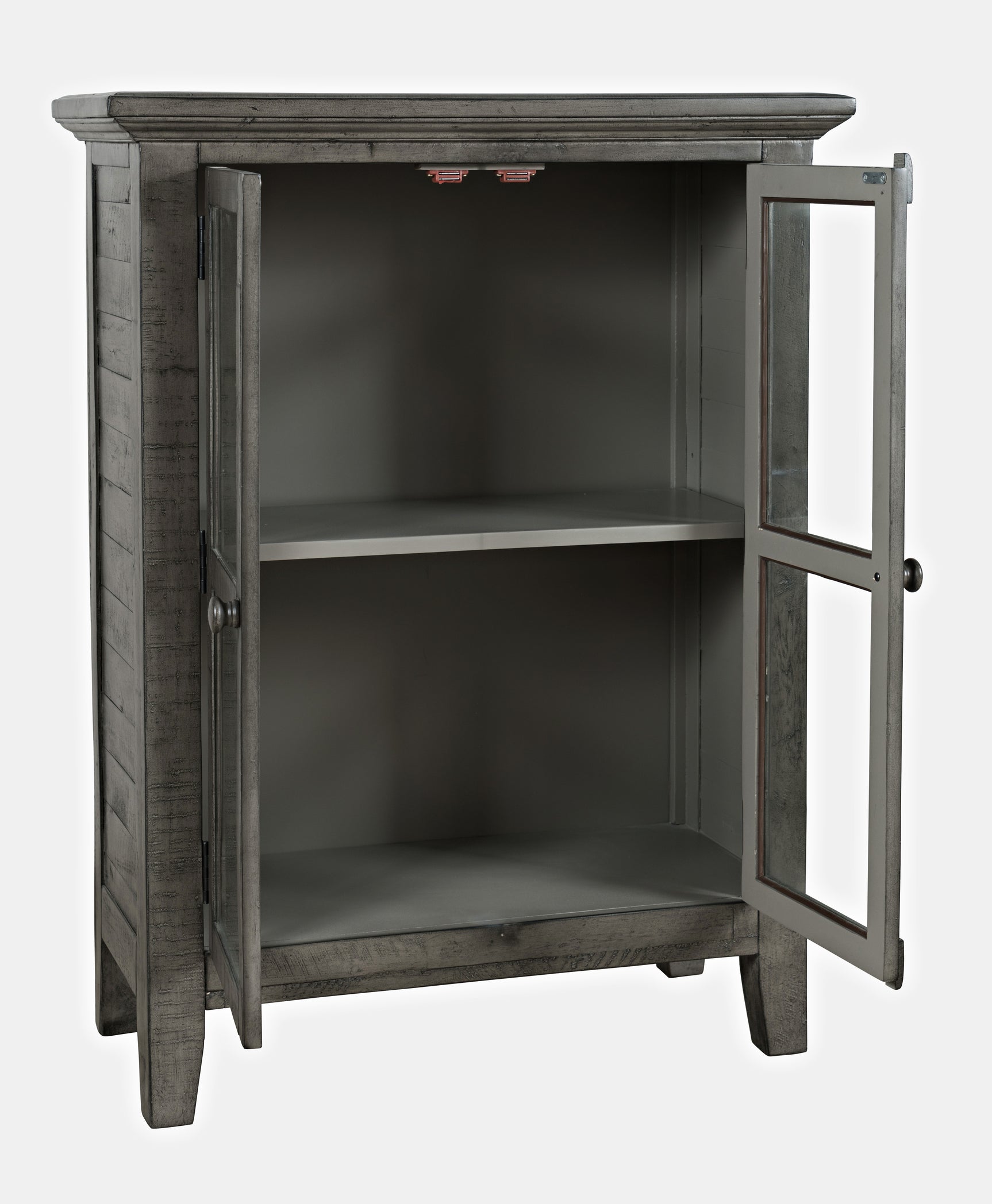 Rustic Shores Stone 2 Door High Cabinet - Ornate Home