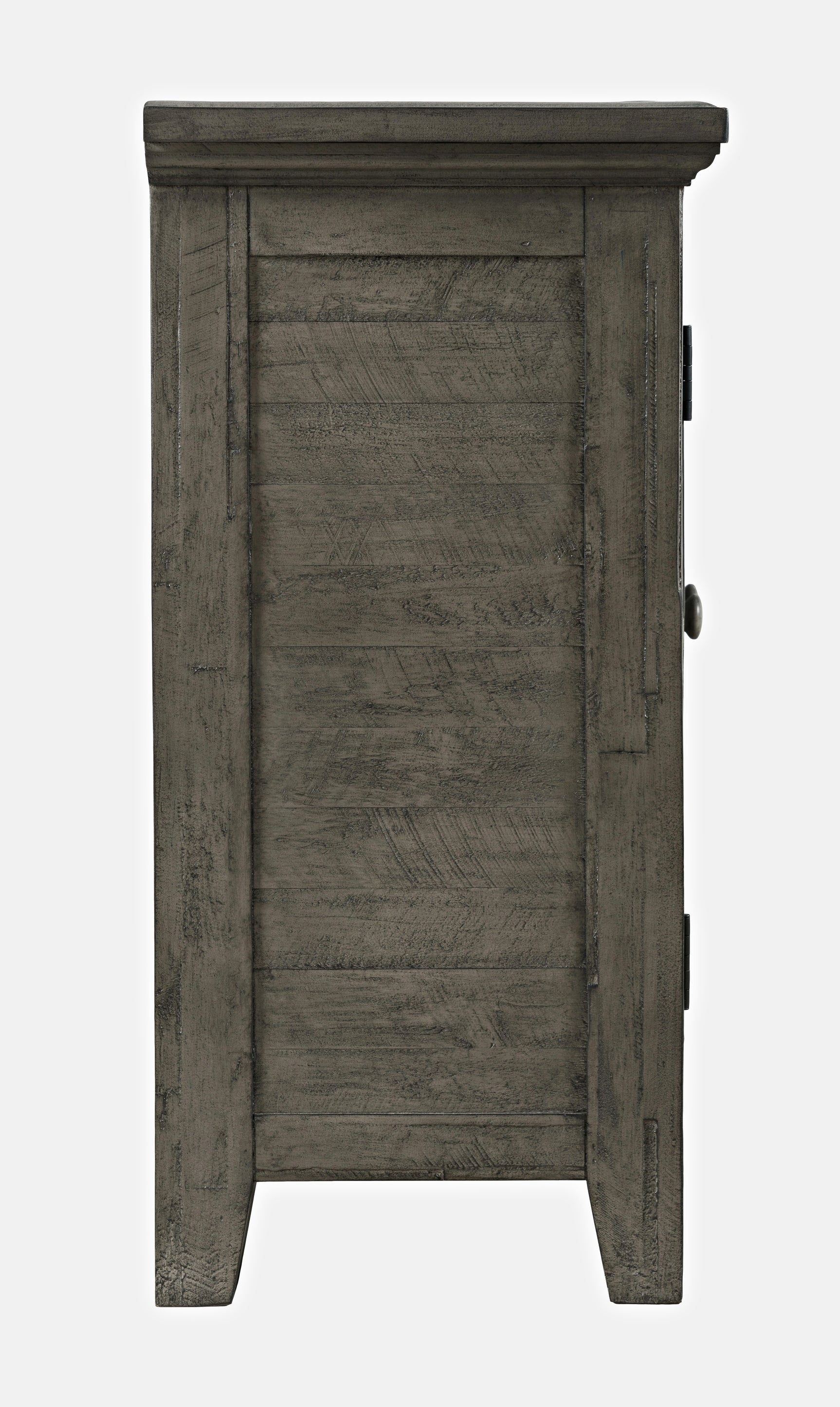 Rustic Shores Stone 4 Door Low Cabinet - Ornate Home