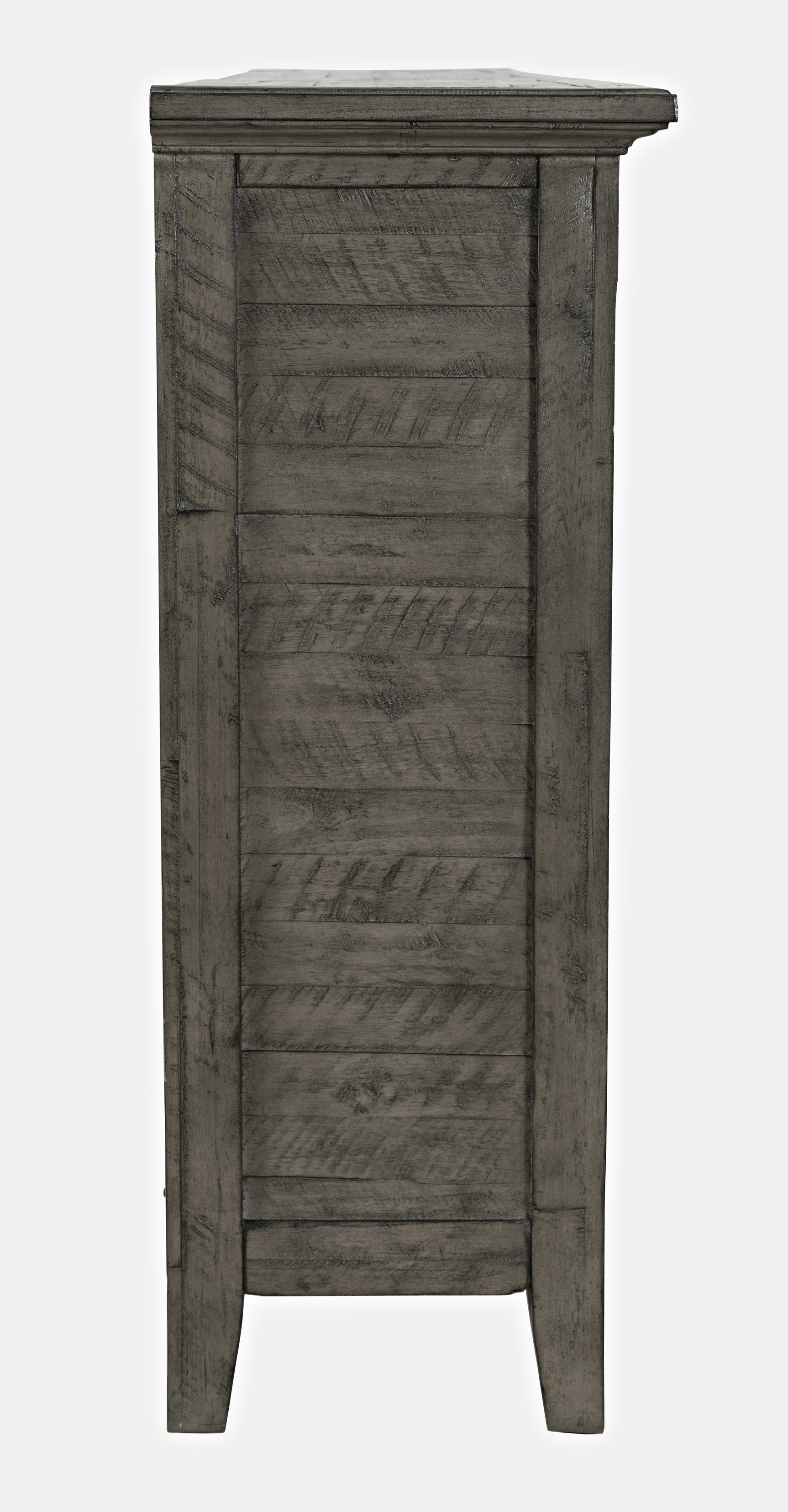 Rustic Shores Stone 6 Door High Cabinet - Ornate Home