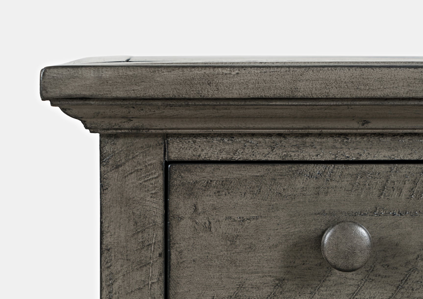 Rustic Shores Stone Power Chairside Table - Ornate Home