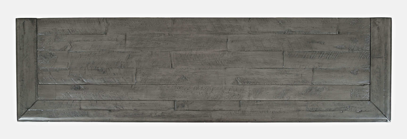 Rustic Shores Stone Rustic Shore 4 Door Low Accent Cabinet - Ornate Home