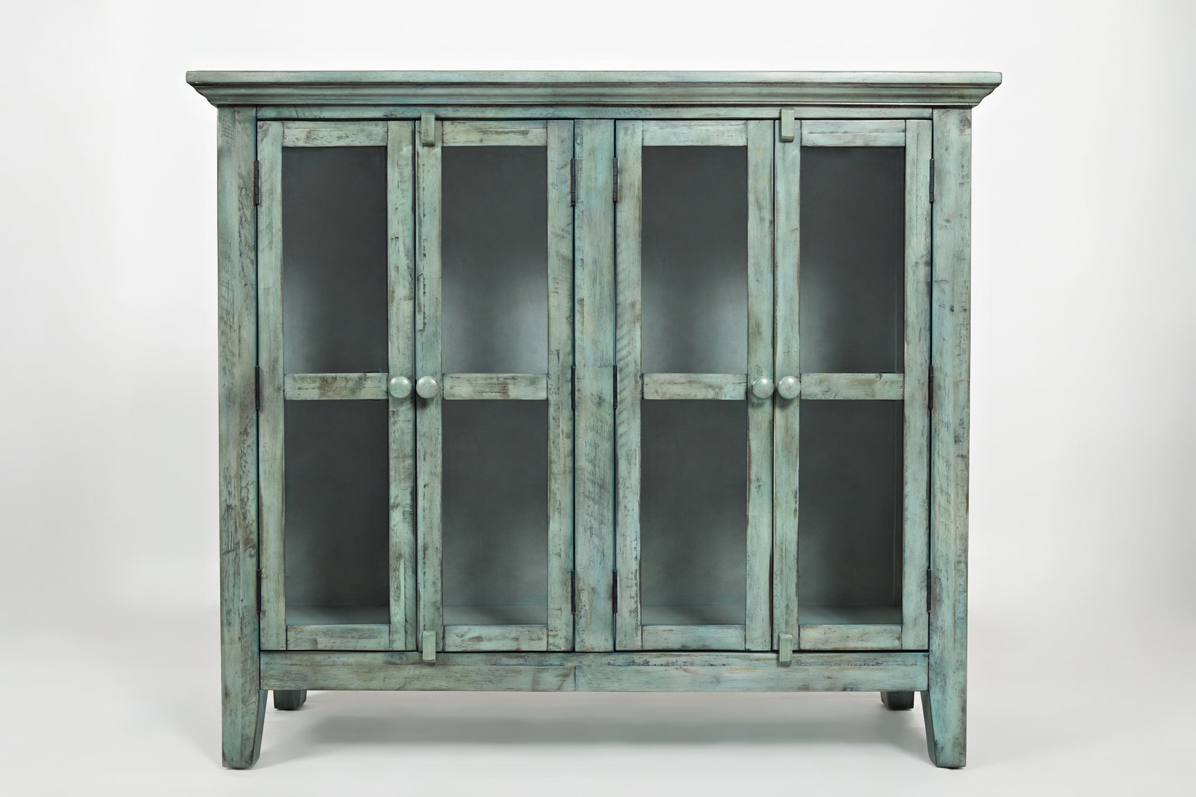 Rustic Shores Surfside 4 Door High Cabinet - Ornate Home