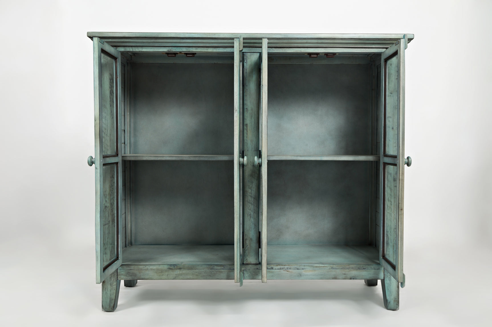 Rustic Shores Surfside 4 Door High Cabinet - Ornate Home