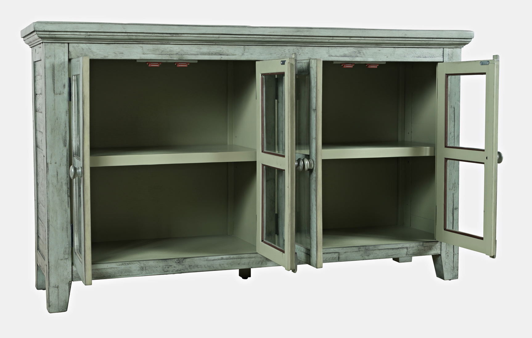 Rustic Shores Surfside 4 Door Low Cabinet - Ornate Home