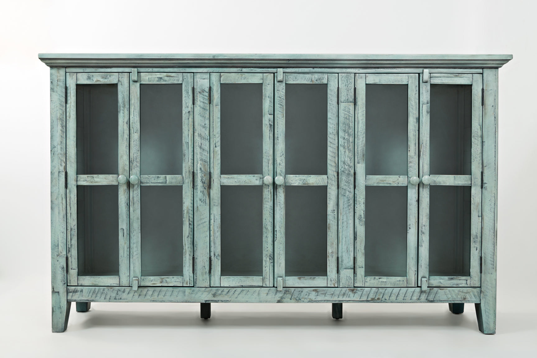 Rustic Shores Surfside 6 Door High Cabinet - Ornate Home