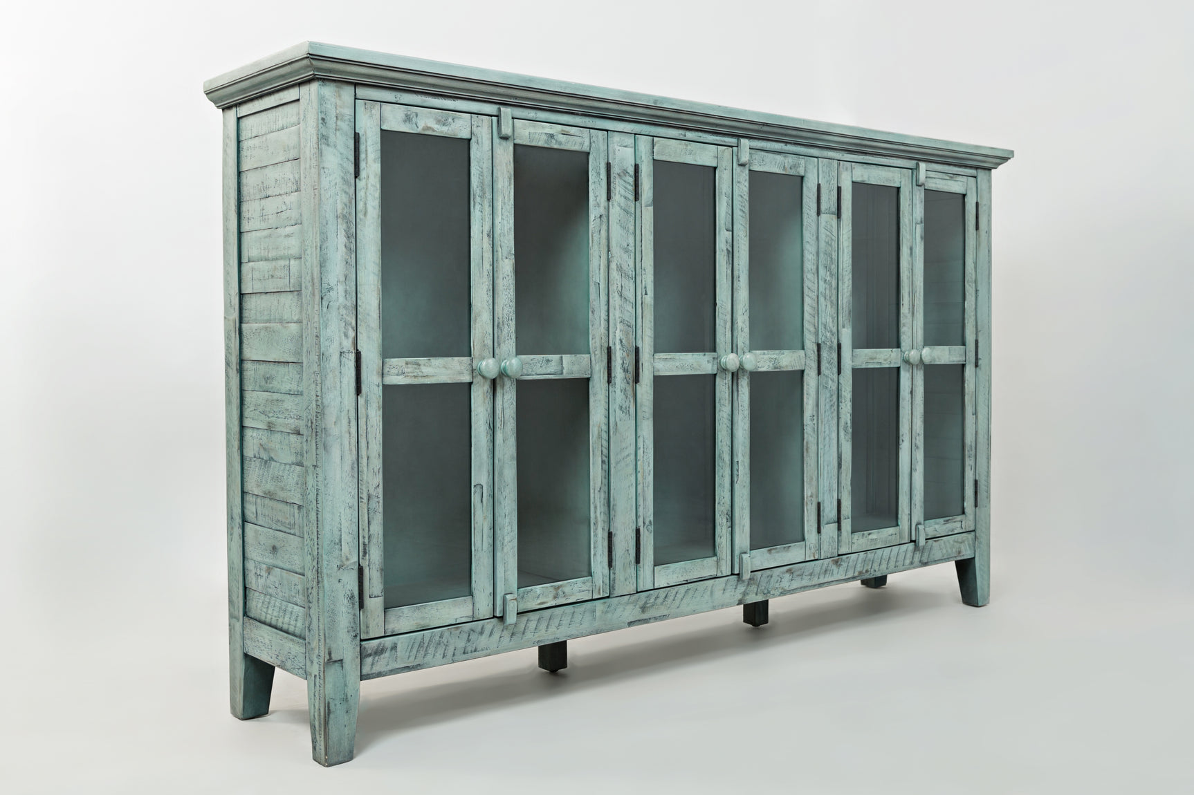Rustic Shores Surfside 6 Door High Cabinet - Ornate Home