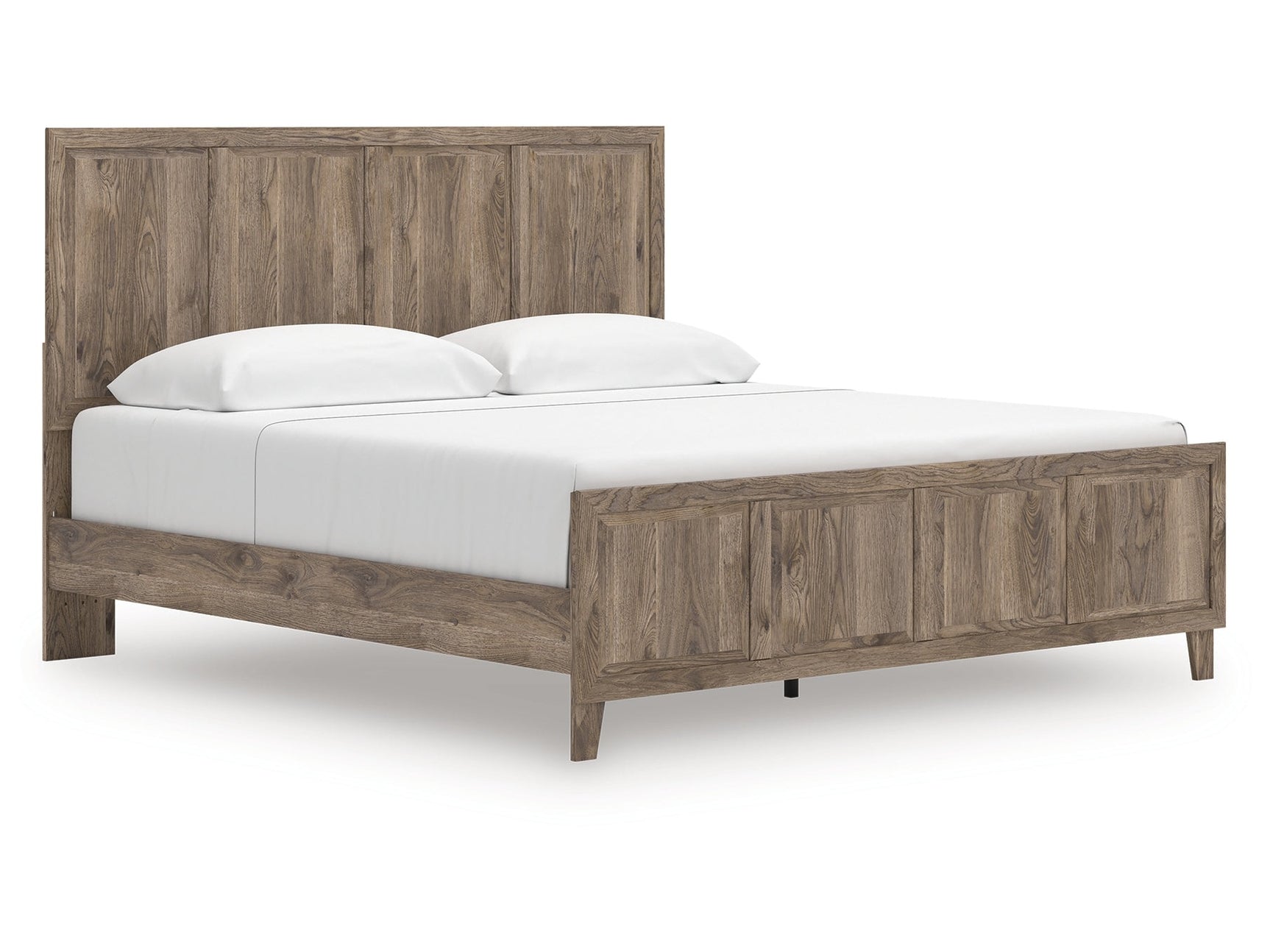 Rusticott Brown King Panel Bed - Ornate Home