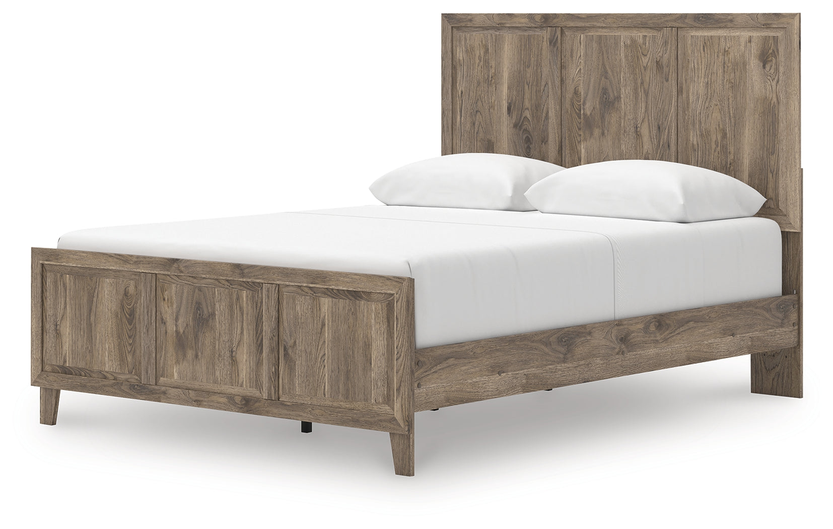 Rusticott Brown Queen Panel Bed, Dresser and Nightstand (Online Special Price) - Ornate Home
