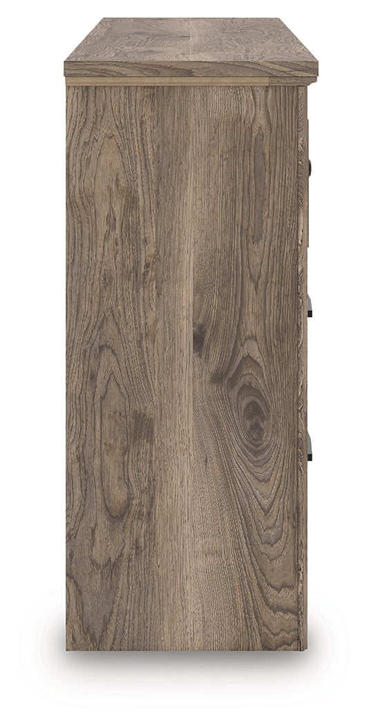 Rusticott Brown Queen Poster Bed, Dresser and Nightstand (Online Special Price) - Ornate Home