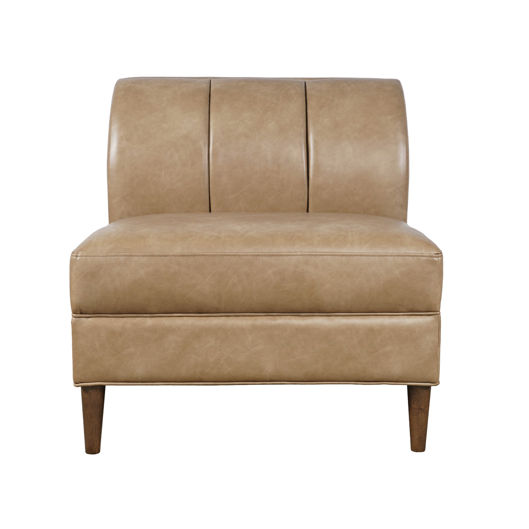 Ruston Buff Banquette 1-Seater - Ornate Home