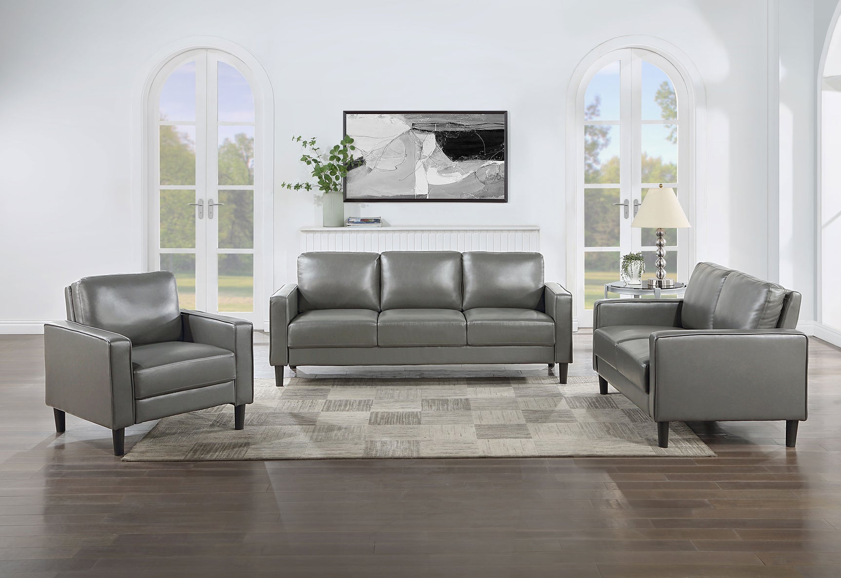Ruth Grey Accent Chair - Ornate Home