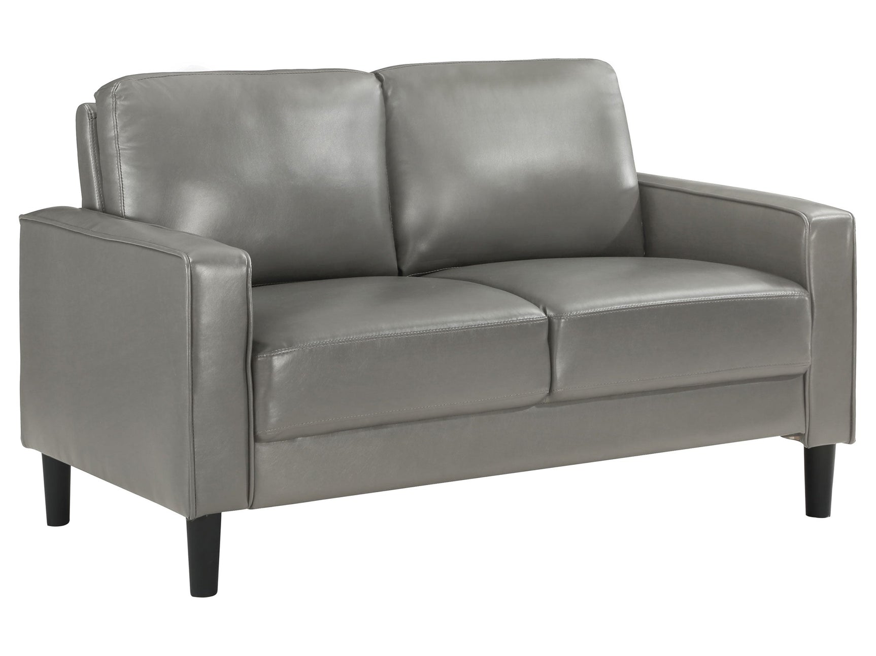 Ruth Grey Loveseat - Ornate Home