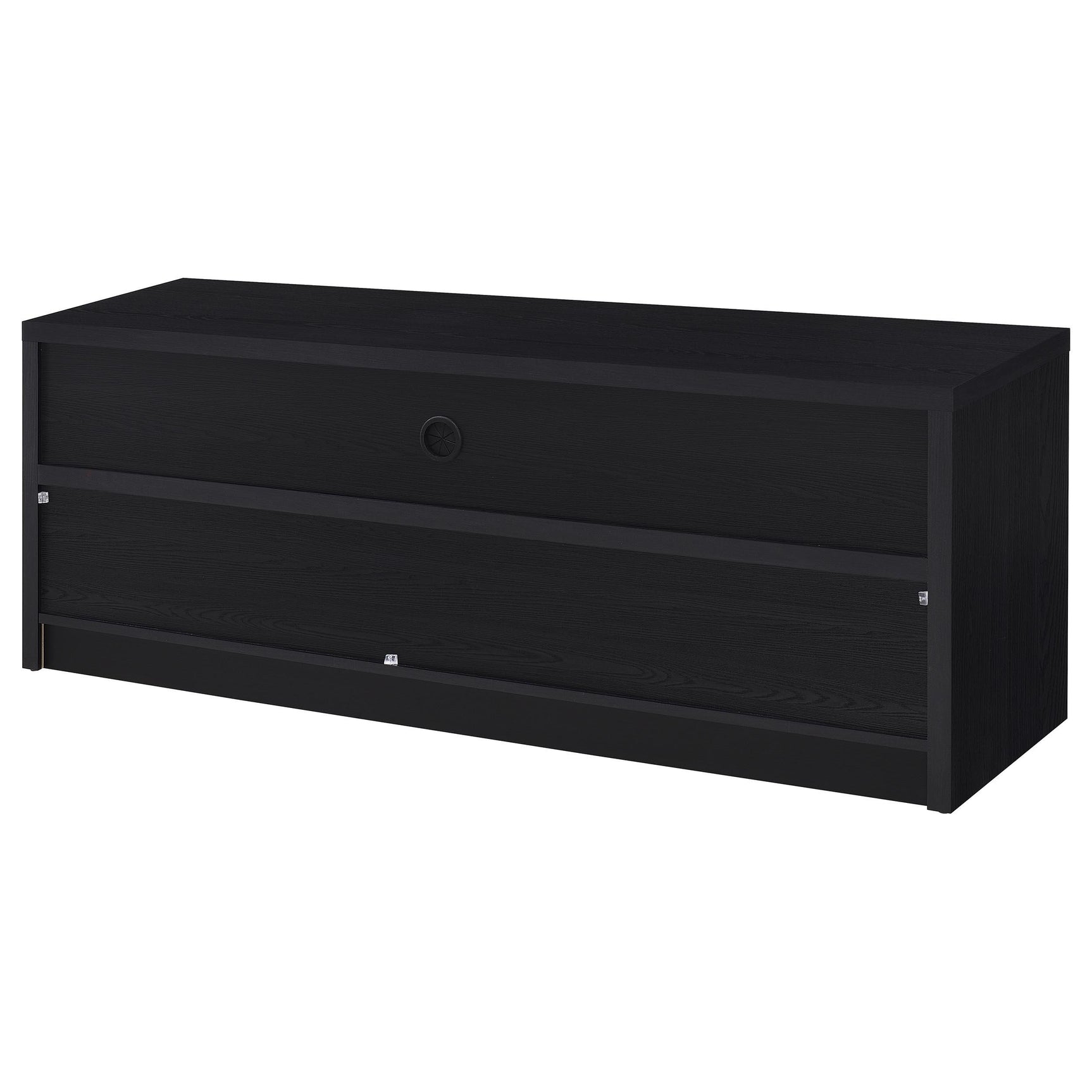 Rutland Black 59-inch 3-drawer TV Stand Media Console - Ornate Home
