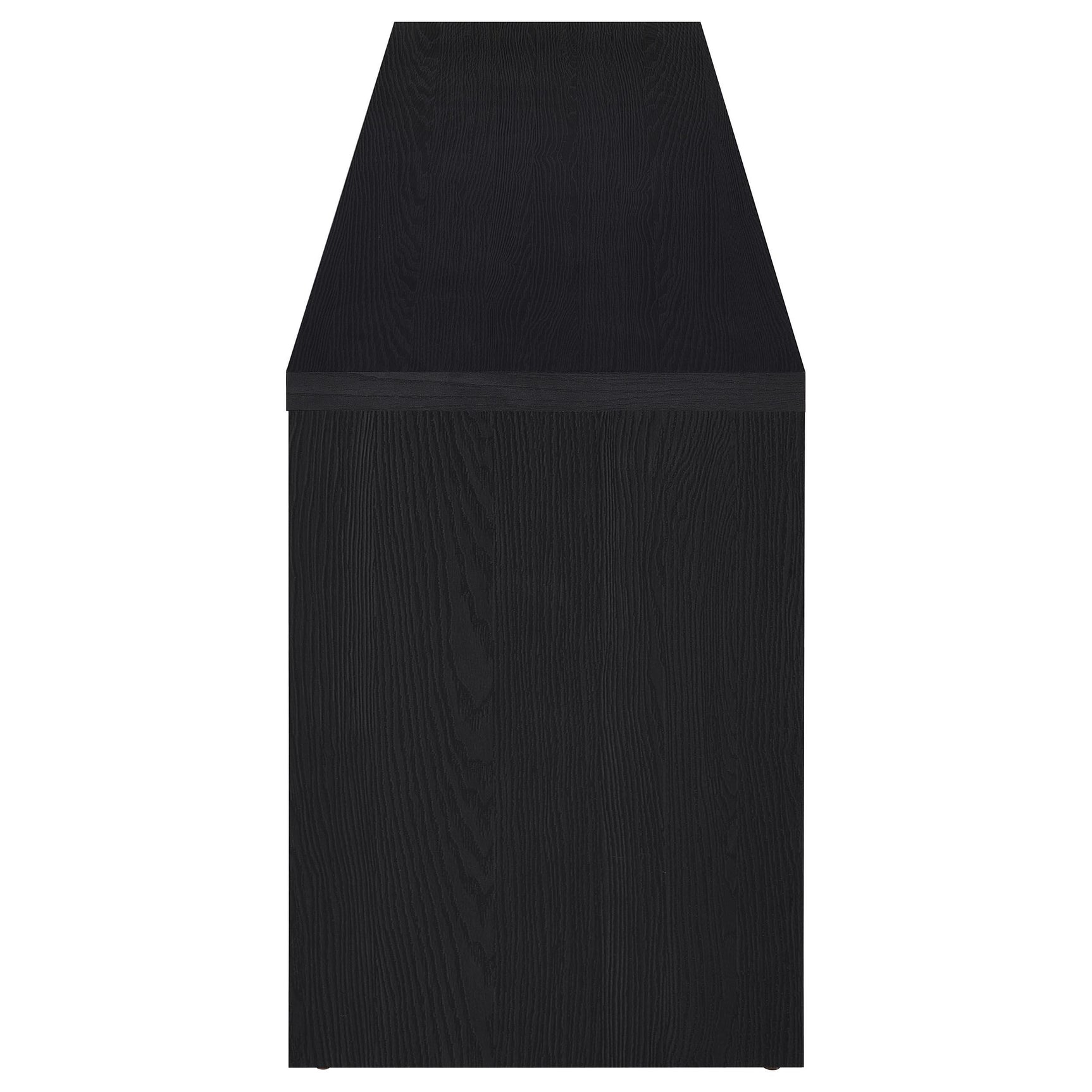 Rutland Black 78-inch 3-drawer TV Stand Media Console - Ornate Home