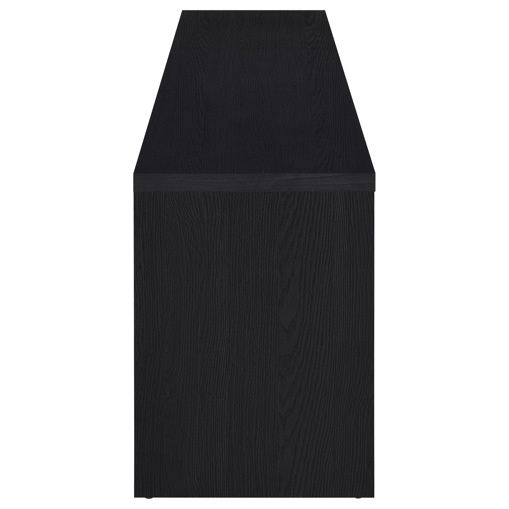 Rutland Black 78-inch 3-drawer TV Stand Media Console - Ornate Home