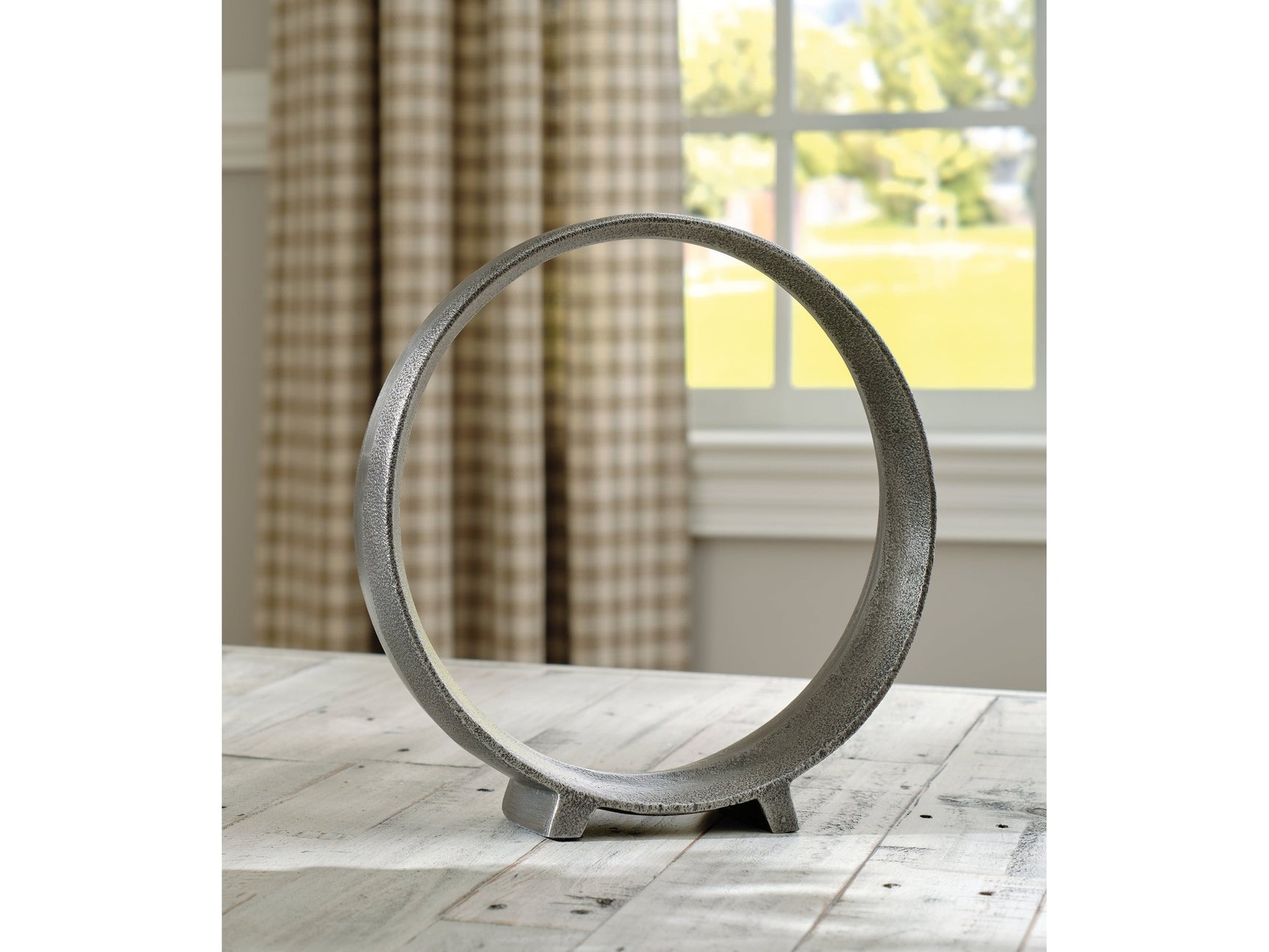 Ryandale Antique Pewter Finish Sculpture (Set of 2) (11.5"H) - Ornate Home