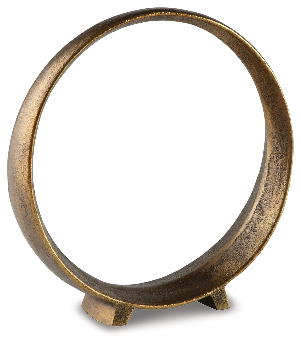 Ryandale Brass Sculpture (11.5"H) (Online Special Price) - Ornate Home