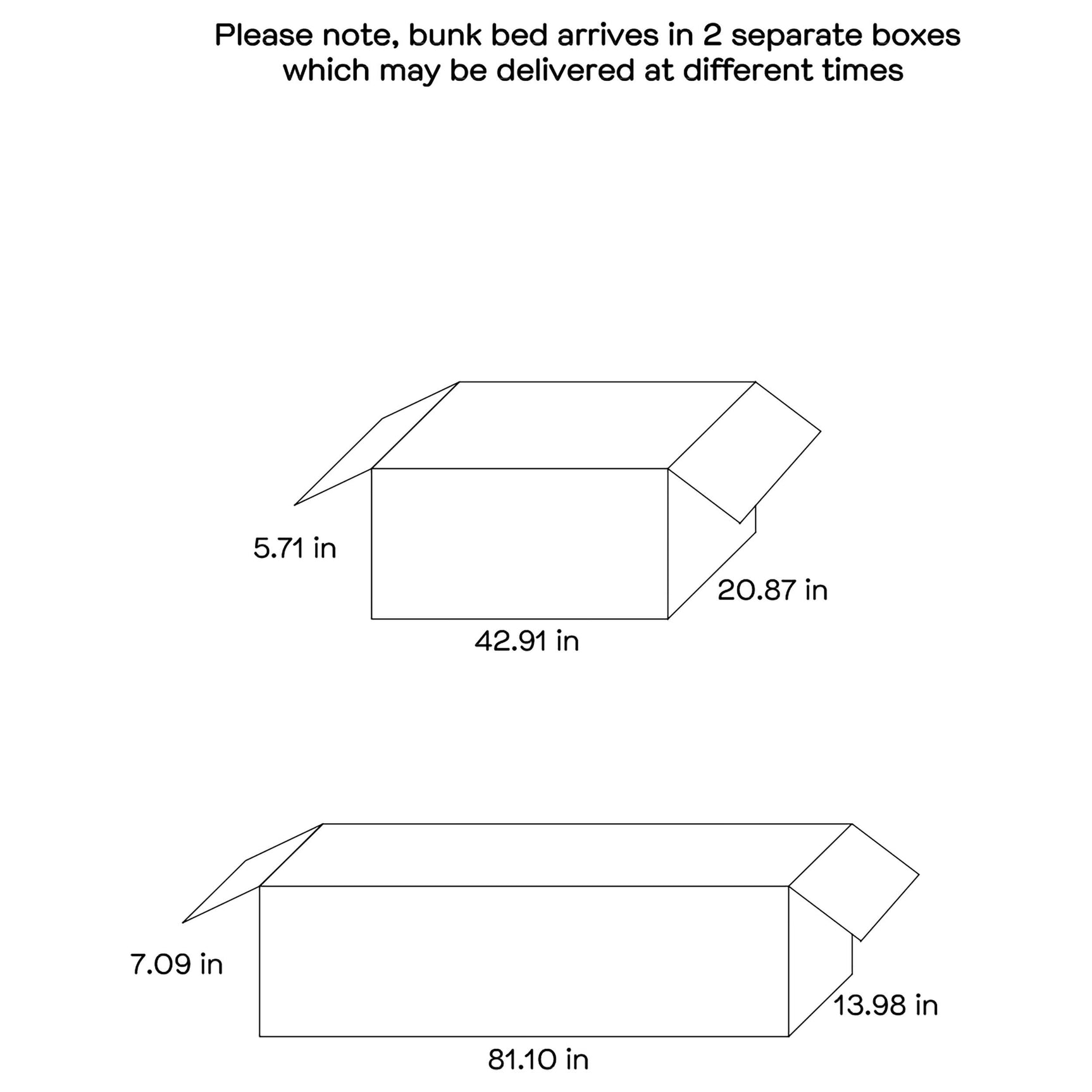 Ryder Weathered Taupe Wood Twin Over Twin Bunk Bed with Mattress - Ornate Home