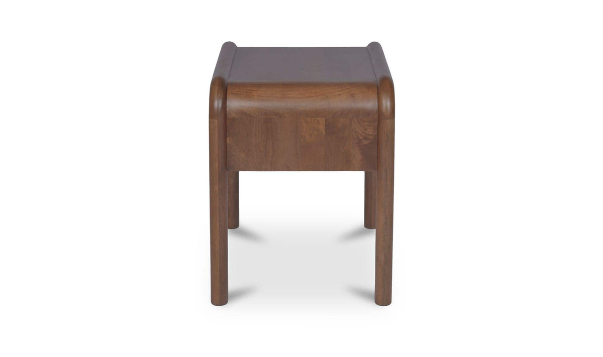 Rye Warm Brown Nightstand - Ornate Home