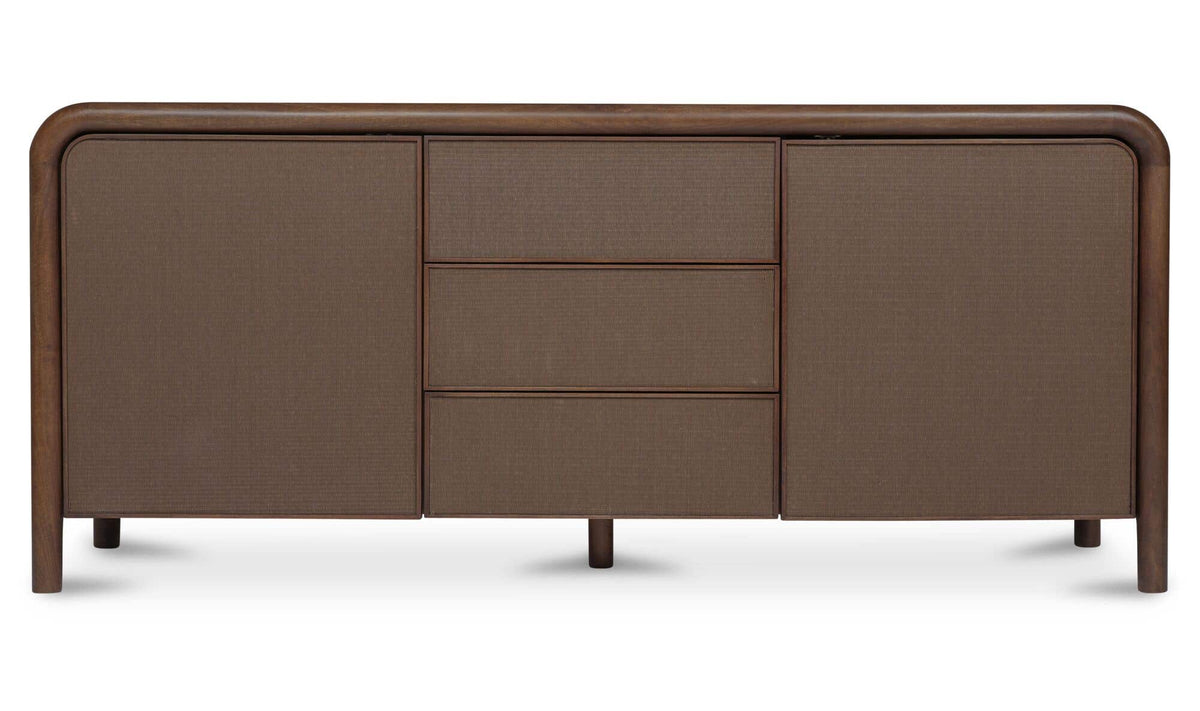 Rye Warm Brown Sideboard - Ornate Home