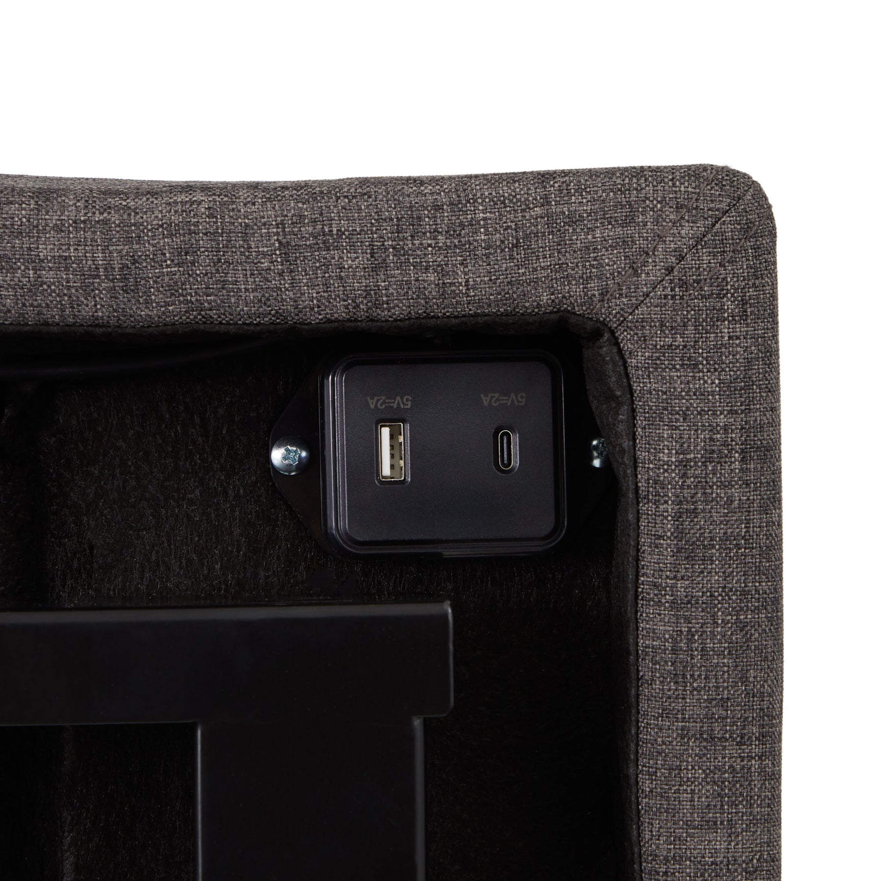 S655- Charcoal King Adjustable Base - Ornate Home