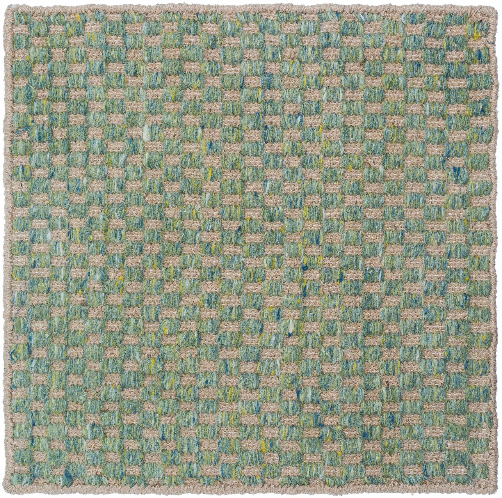Verdel Sage Cottage Farmhouse Wool Handmade Area Rug - Clearance