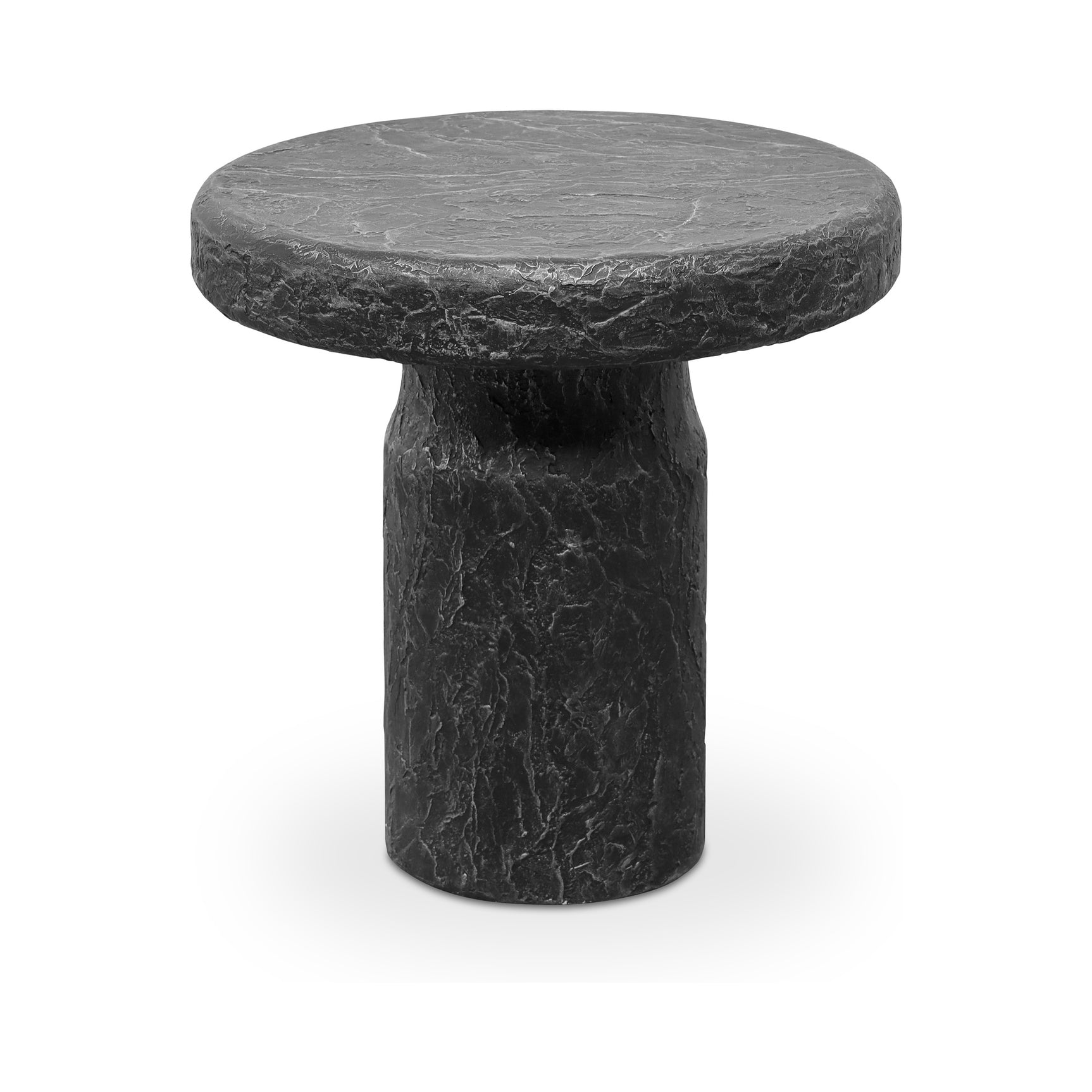 Nia Charcoal Outdoor Side Table