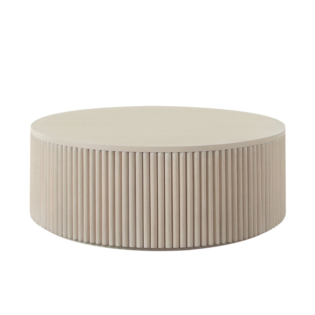 Siren Light Natural Wood Coffee Table - Ornate Home