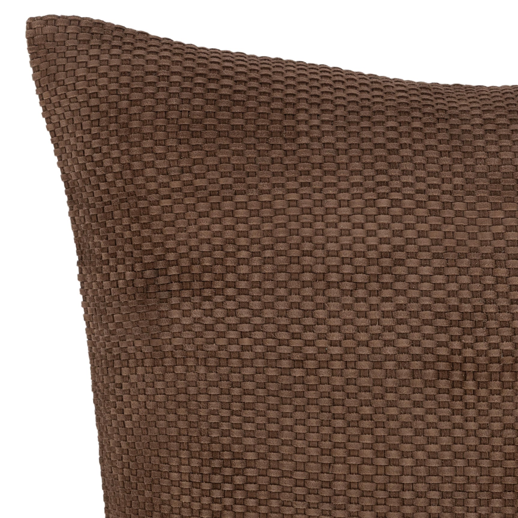 SLD Coffee Brown Bassinet 18x18 Throw Pillow (Set of 2) - Ornate Home