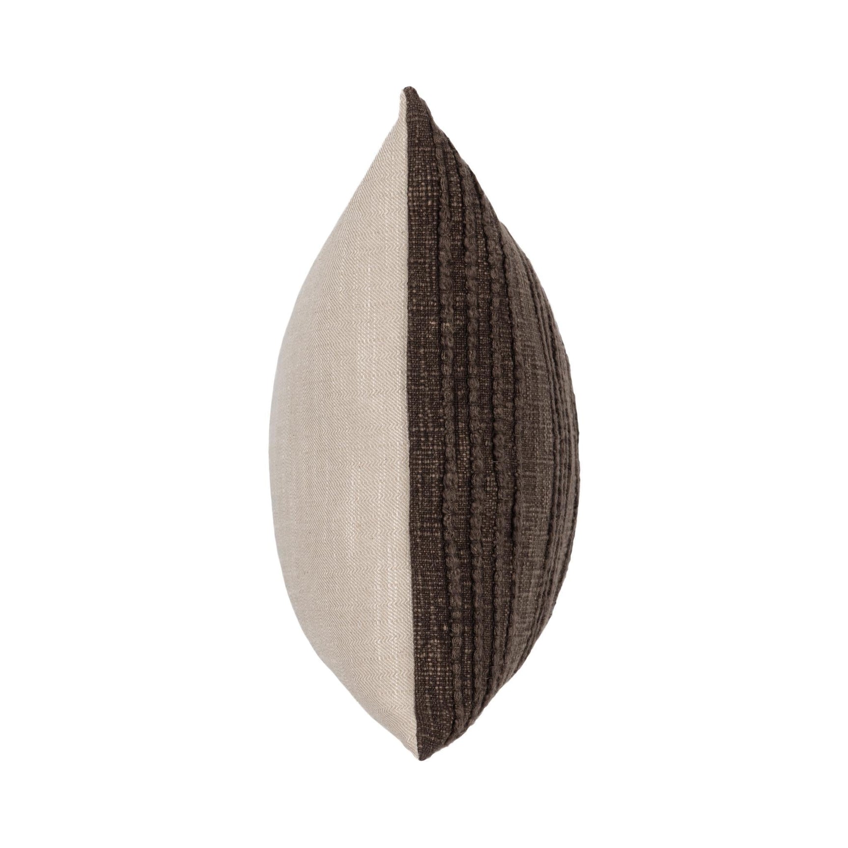 SLD Gratitude Ganache Brown Multiple Sizes Throw Pillow (Set of 2) - Ornate Home