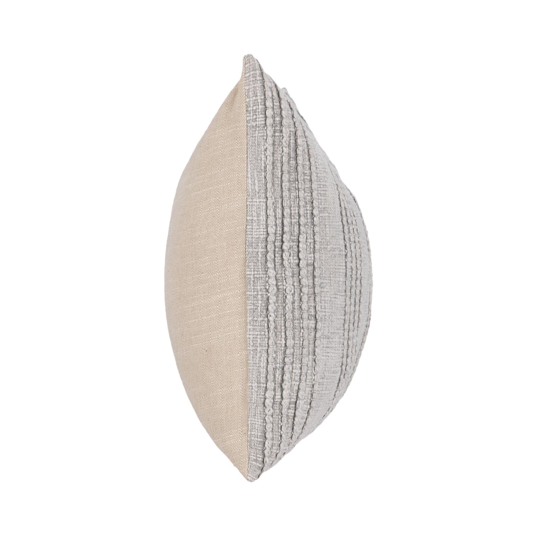 SLD Gratitude Gray Multiple Sizes Throw Pillow (Set of 2) - Ornate Home