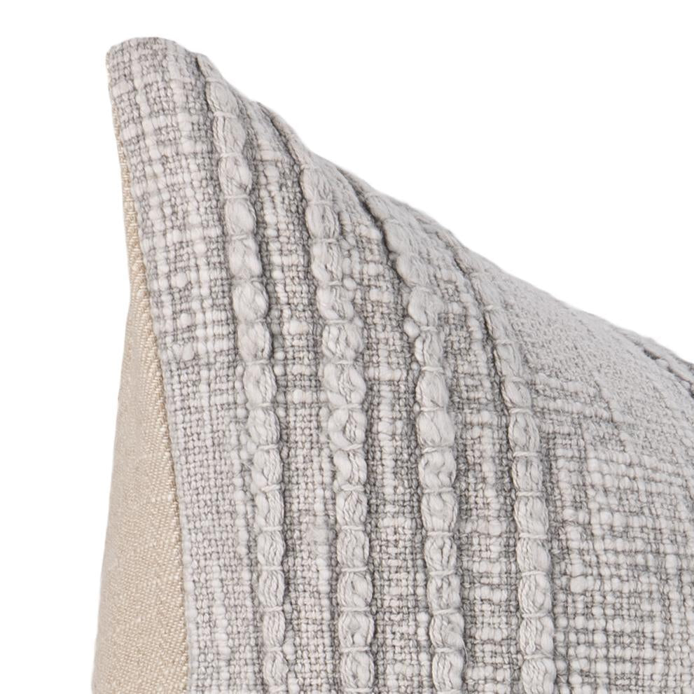 SLD Gratitude Gray Multiple Sizes Throw Pillow (Set of 2) - Ornate Home