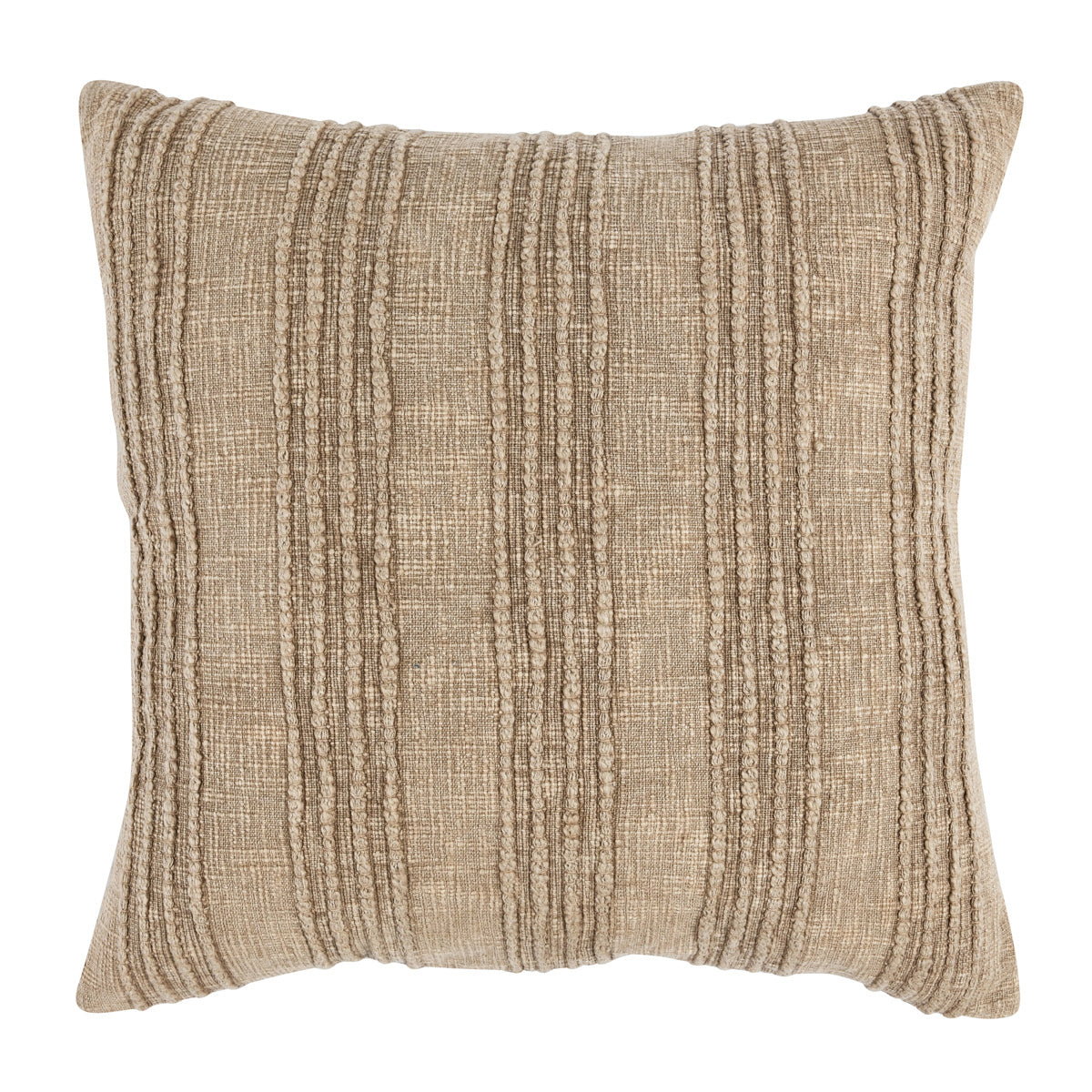 SLD Gratitude Natural Multiple Sizes Throw Pillow (Set of 2) - Ornate Home