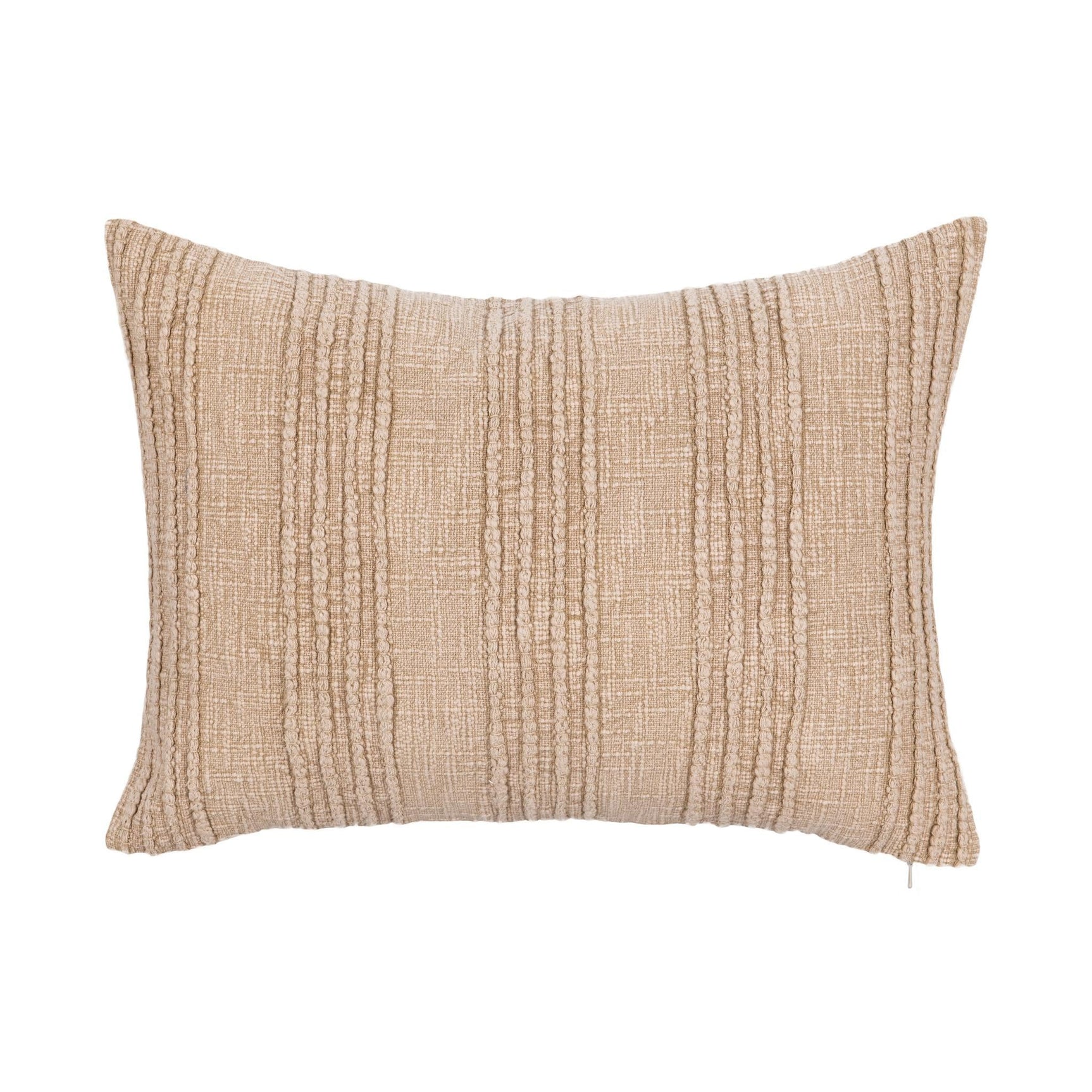 SLD Gratitude Natural Multiple Sizes Throw Pillow (Set of 2) - Ornate Home