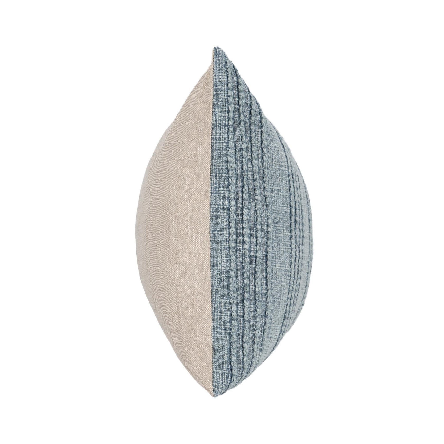 SLD Gratitude Sea Fog Blue Multiple Sizes Throw Pillow (Set of 2) - Ornate Home