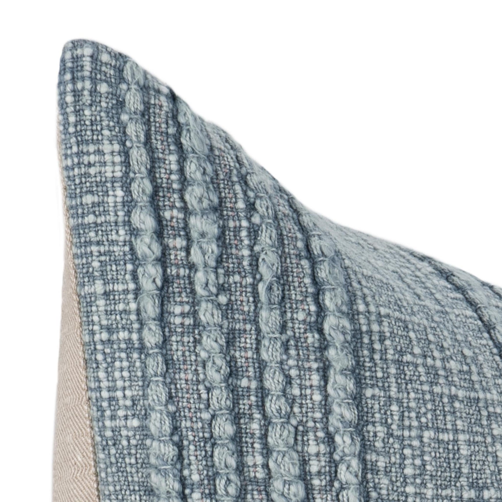 SLD Gratitude Sea Fog Blue Multiple Sizes Throw Pillow (Set of 2) - Ornate Home