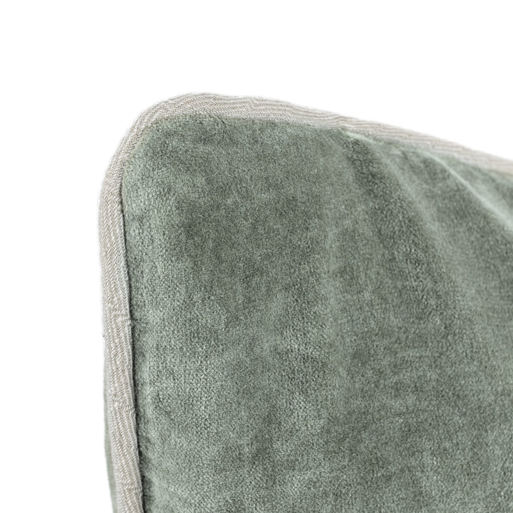 SLD Heirloom Bay Green Velvet Multiple Sizes Throw Pillow (Set of 2) - Ornate Home