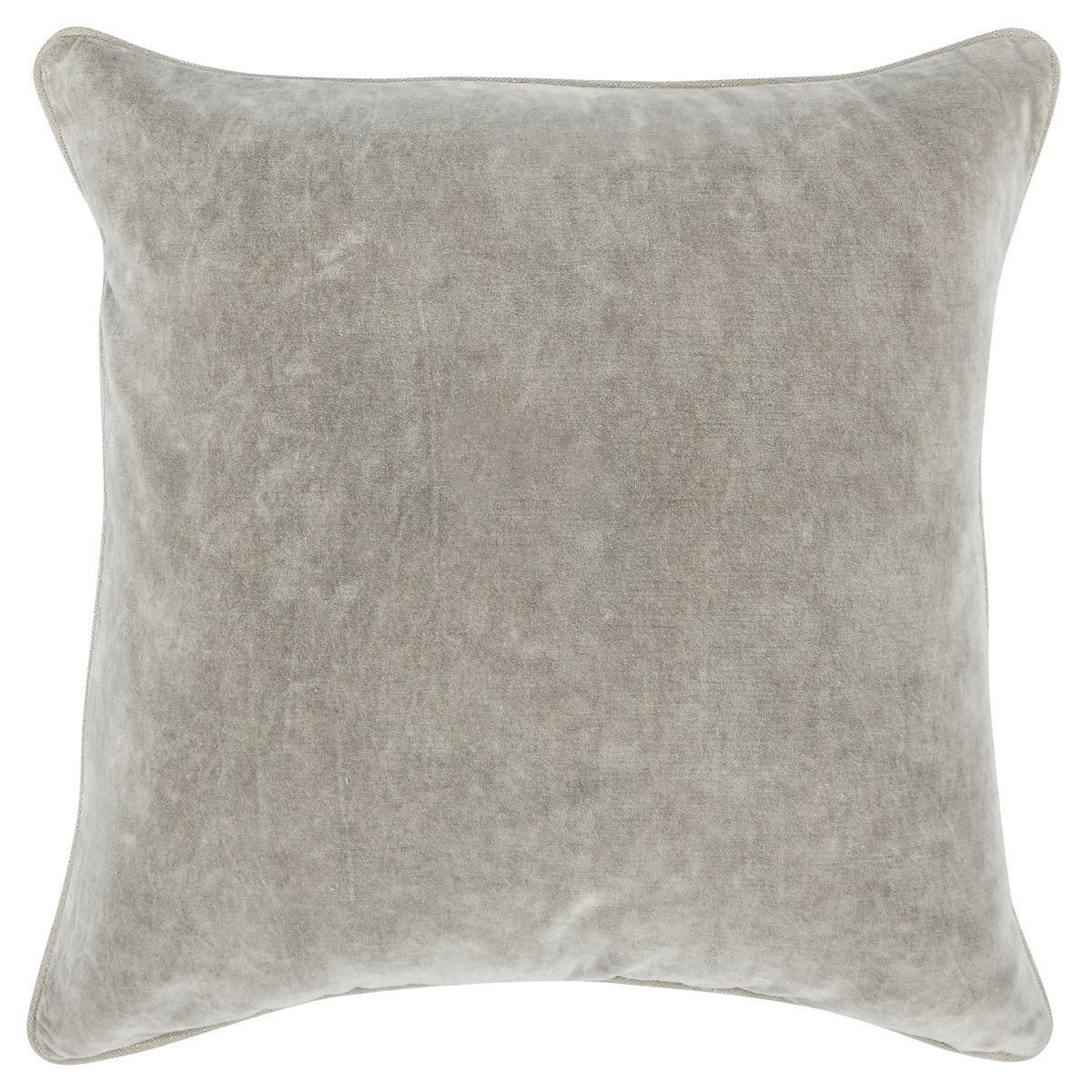 SLD Heirloom Silver Velvet Multiple Sizes Throw Pillow (Set of 2) - Ornate Home