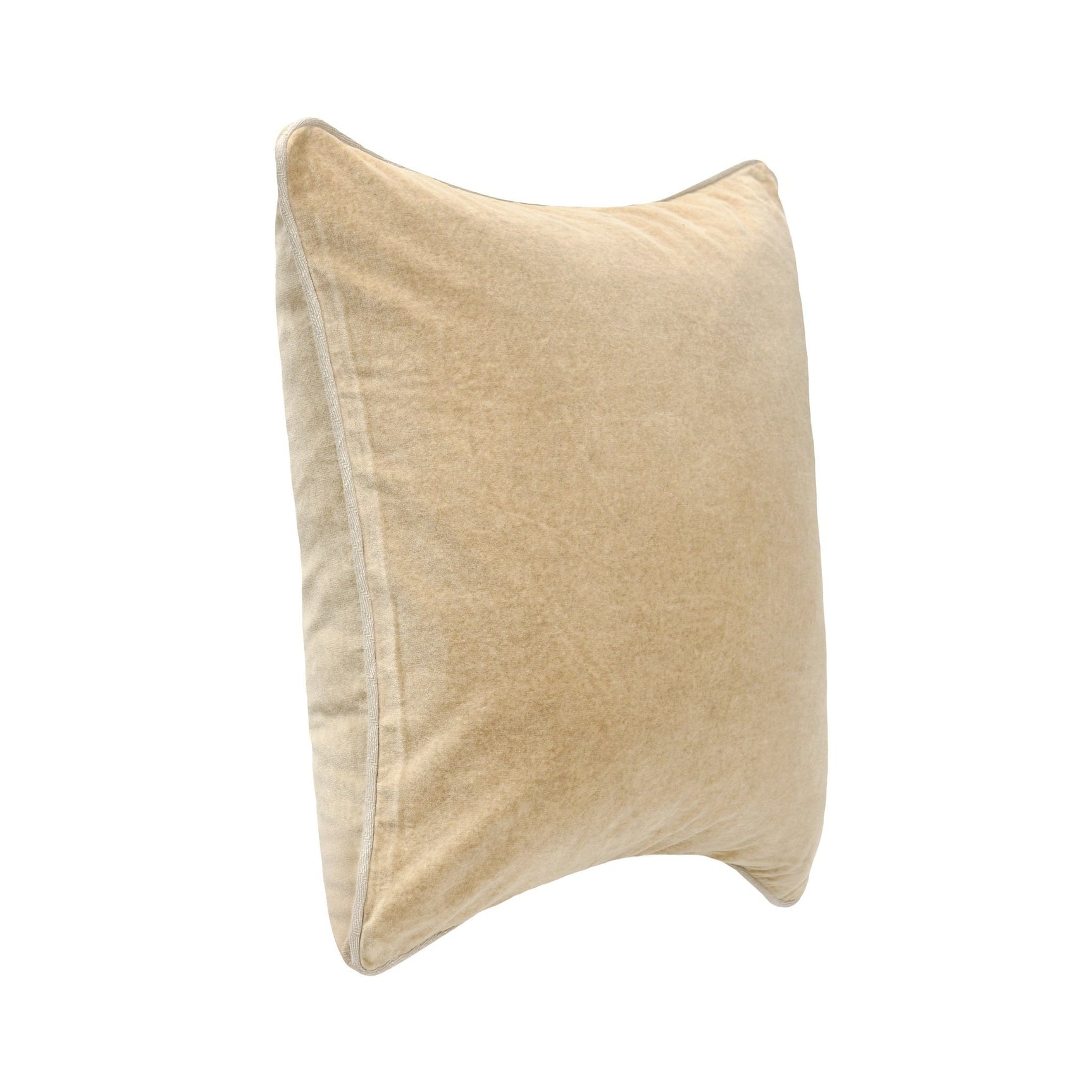 SLD Heirloom Wheat Velvet Multiple Sizes Throw Pillow (Set of 2) - Ornate Home
