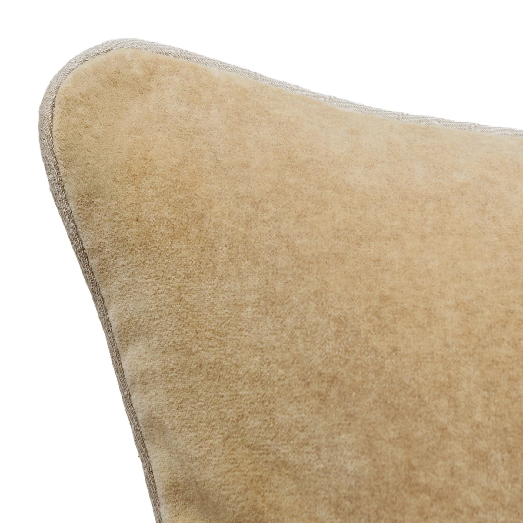SLD Heirloom Wheat Velvet Multiple Sizes Throw Pillow (Set of 2) - Ornate Home