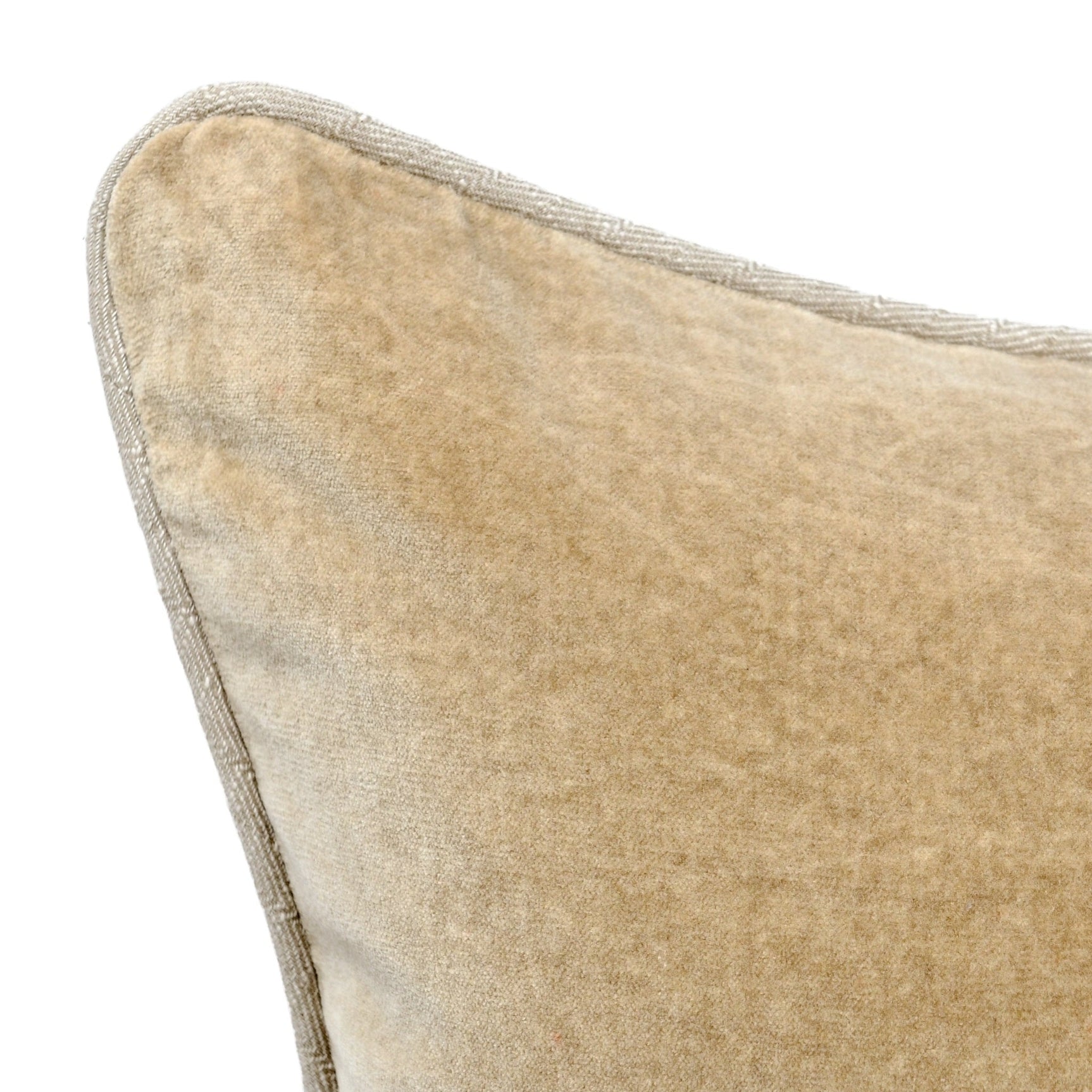 SLD Heirloom Wheat Velvet Multiple Sizes Throw Pillow (Set of 2) - Ornate Home